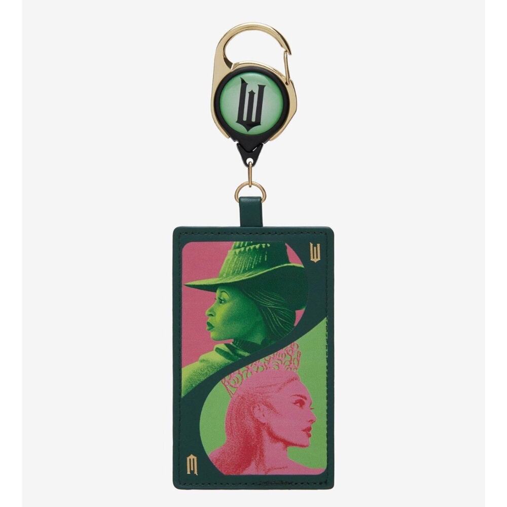 WICKED ELPHABA & GLINDA RETRACTABLE LANYARD NWT
